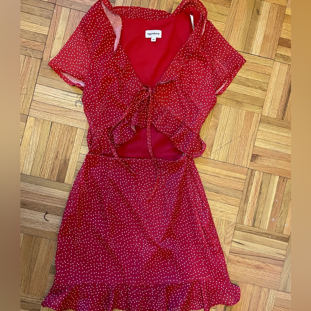 Red Polka Dot Dress